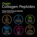 Orgain Collagen Peptides Protein Powder Unflavored 1 lb