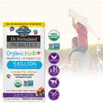 Garden of Life-Dr. Formulated Probiotics Organic Kids-Berry Cherry-Acidophilus and Probiotic Promotes Immune System,Digestive Health-Gluten,Dairy,Soy-Free,No Sugar Added-Chewables (30 Count)