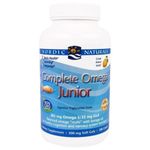 Nordic Naturals, Complete Omega Junior, Lemon, 500 mg, 180 Soft Gels NOR-02775