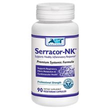 AST Enzymes Serracor NK Systemic Enzymes 90 Vegetarian Capsules