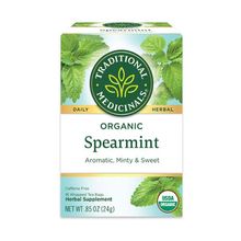 Traditional Medicinals Herbal Tea Organic Spearmint -- 16 Tea Bags