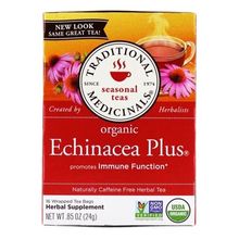 Traditional Medicinals Teas Organic Echinacea Plus Tea 16 bag