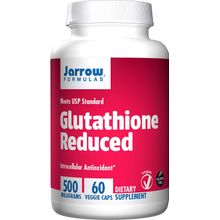 Jarrow Formulas Reduced Glutathione Supports Liver Health 500mg 60Veggie caps