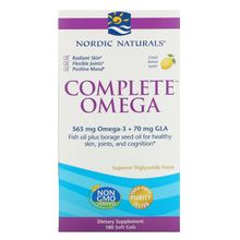 Nordic Naturals Complete Omega Lemon 180Softgels