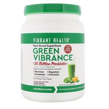 Vibrant Health Green Vibrance+25Billion Probiotics Version 18.1 32.32oz