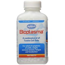 Hyland's Bioplasma Tablets, Natural Homeopathic Combination of Cell Salts Vital to Cellular Function, 1000 Count