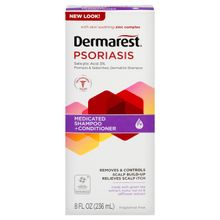 Dermarest Shampoo Plus Conditioner, Medicated, Psoriasis, 8 fl oz (236 ml)