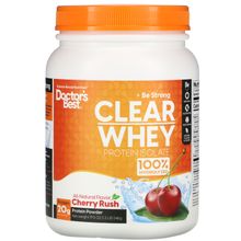 Doctor's Best Clear Whey Protein Isolate Cherry Rush 1.2lbs 546g