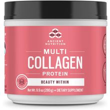 Ancient Nutrition Multi Collagen Protein Powder, Beauty within, Refreshing Natural Watermelon Flavor 9.9 oz (280g)