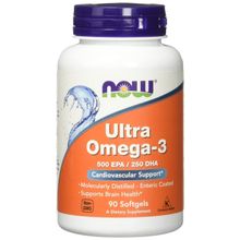 Now Foods Ultra Omega 3 Fish Oil 90 Softgels