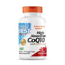 Doctor's Best High Absorption CoQ10 with BioPerine 100 mg 30 Veggie Caps