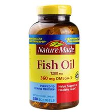 Nature Made Fish Oil 1200 Mg (With 360 Mg Omega-3), 200 Softgels