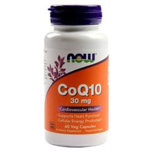 Now Food CoQ10 30mg 60 VCAPS