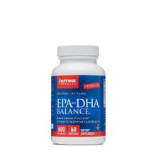 Jarrow Formulas EPA DHA Balance Omega 3 Odorless Fish Oil 600 mg 60 Softgels