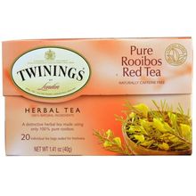 Twinings Red Tea Bags Pure Rooibos - 20 Tea Bags