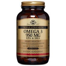 Solgar Triple Strength Omega-3, 950 mg EPA & DHA 100 Softgels SOL-02058
