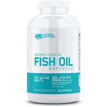 Optimum Nutrition Fish Oil, 300 MG, 200 Softgels