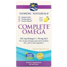 Nordic Naturals Complete Omega Lemon 1000mg 60Softgels