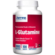 Jarrow Formulas L-Glutamine 1000mg 100Tablets