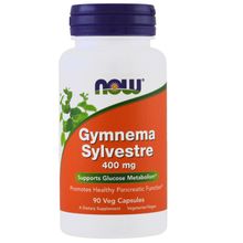 Now Foods, Gymnema Sylvestre, 400 mg, 90 Veggie Caps NOW-04707