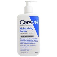 CeraVe Daily Moisturizing Lotion Face & Body Lotion for Dry Skin with Hyaluronic Acid 12 Ounce