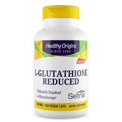 Healthy Origins Setria L-Glutathione 500 mg-150 Veggie Caps