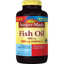 Nature Made Fish Oil 1000 Mg 250 Softgels