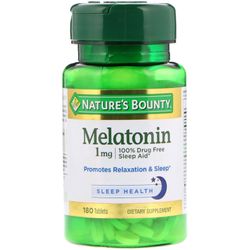 Nature's Bounty, Melatonin, 1 mg, 180 Tablets