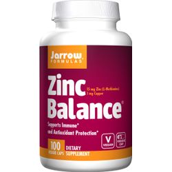 Jarrow Formulas Zinc Balance 100Veggie Caps