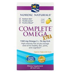 Nordic Naturals Complete Omega Xtra Lemon 1000mg 60Softgels