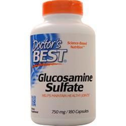 Doctor's Best, Glucosamine Sulfate, 750 mg, 180 Capsules DRB-00086