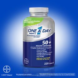 One A Day Men's 50+ Multivitamin, 220 Tablets