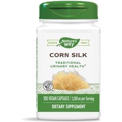 Nature's Way Corn Silk, 1,200 mg per serving 100 Vegan Capsules