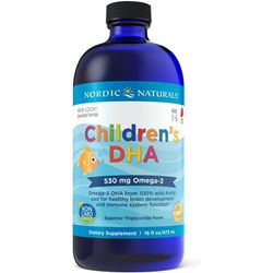 Nordic Naturals - Children's DHA, Healthy Cognitive Development and Immune Function, 16 Fl Oz