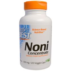 Doctor's Best Noni Concentrate 650mg 120Veggie Caps
