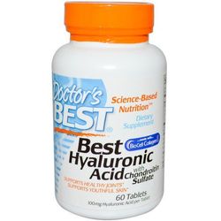 Doctor's Best Hyaluronic Acid with Chondroitin Sulfate 60Tablets