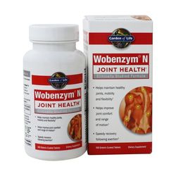 Garden of Life - Wobenzym N Joint Health - 100 Enteric-Coated Tablets